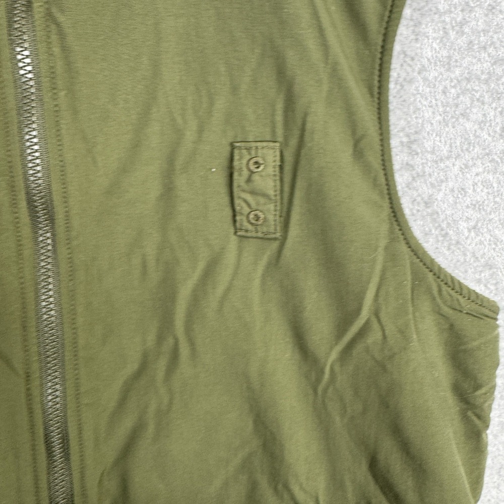 VF Imagewear Olive Green Insulated Vest Mens‎ Medium Long 3M Thinsulate USA VTG - Picture 11 of 16